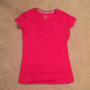 Dri fit red shirt